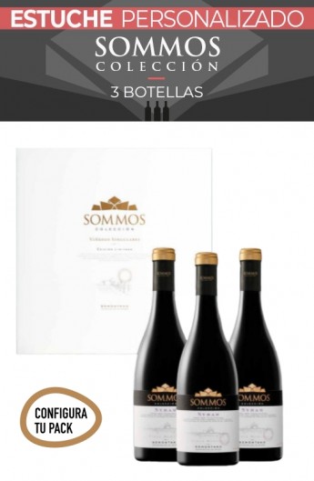 ESTUCHE PERSONALIZADO SOMMOS COLECCIÓN 3 BOTELLAS