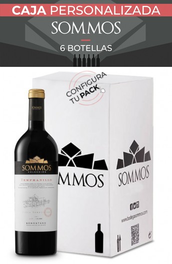 CAJA PERSONALIZADA SOMMOS 6 BOTELLAS